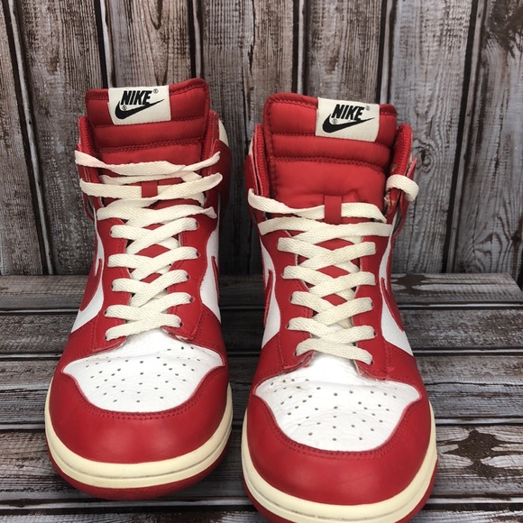 Nike Dunk High White Varsity Red - Size 9.5- 317982-162- 2009 main image 6